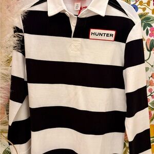 Hunter Classic Black and White Polo